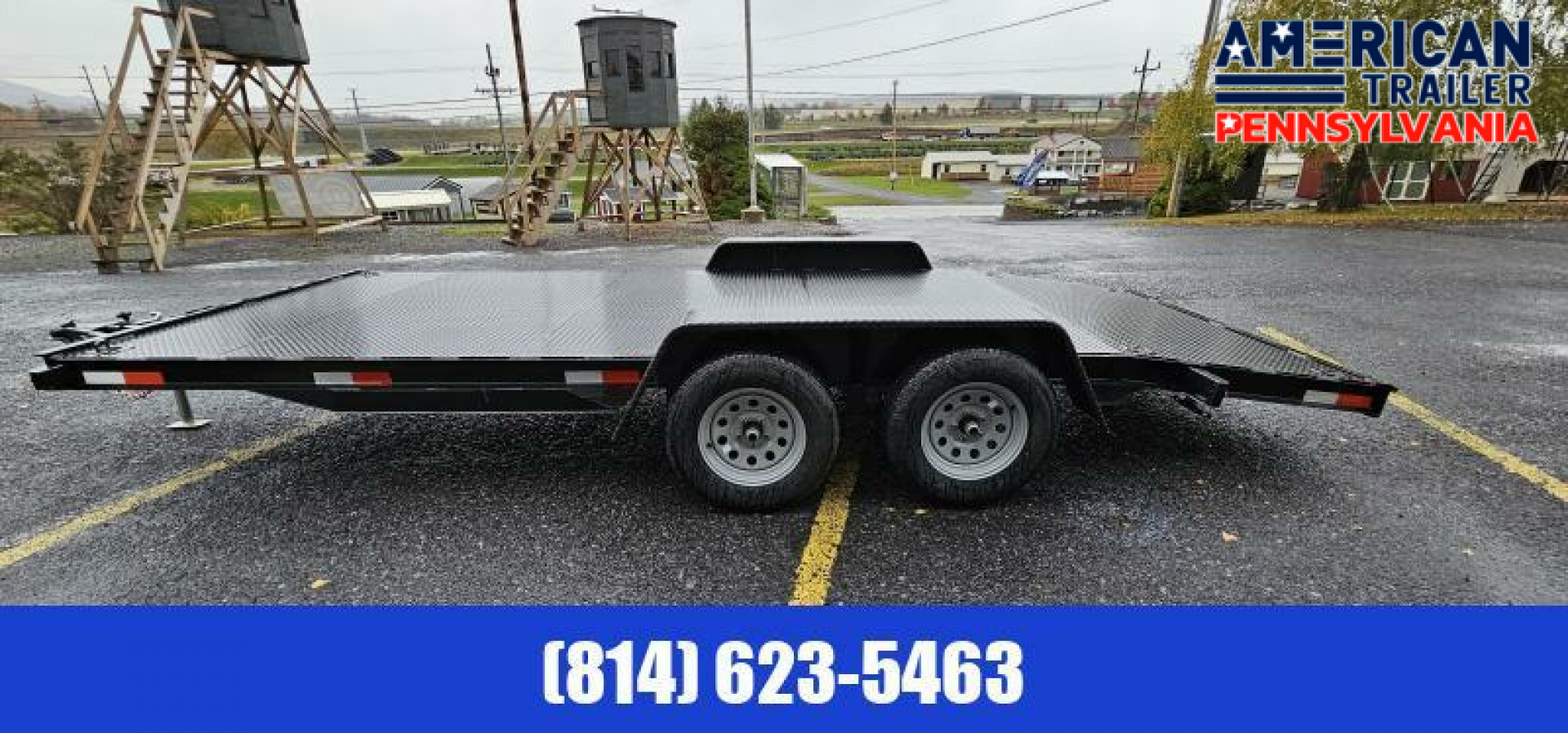 New Quality Trailers Gen Duty Diamond Deck Car Hauler / 18' / 7k GVWR