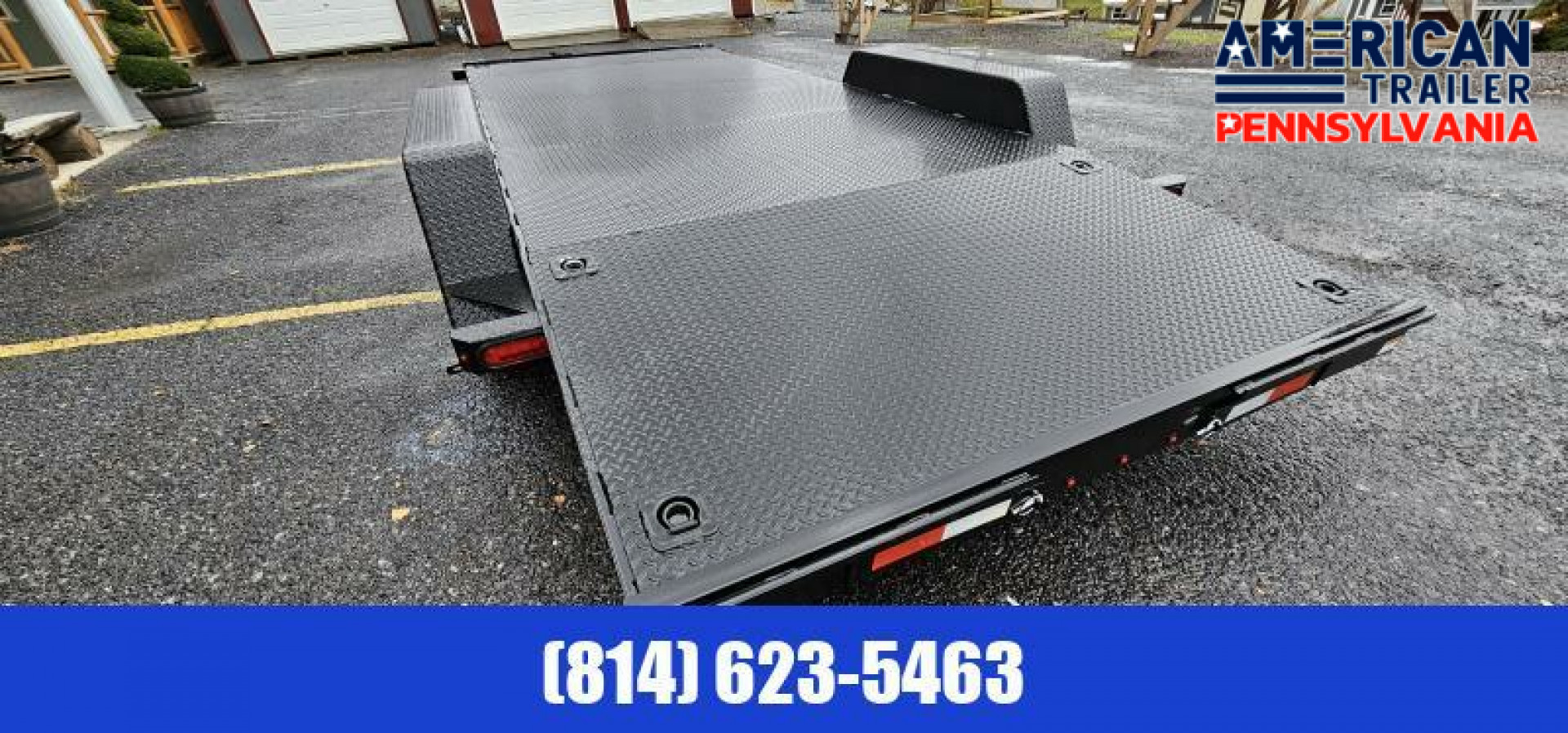 New Quality Trailers Gen Duty Diamond Deck Car Hauler / 18' / 7k GVWR