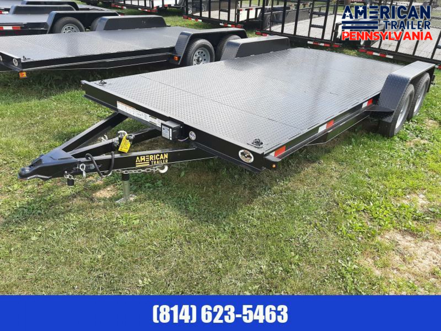 New Quality Trailers Gen Duty Diamond Deck Car Hauler / 18' / 7k GVWR