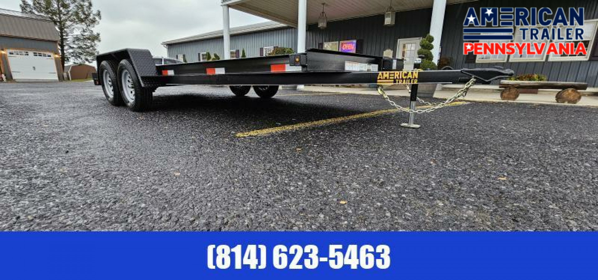 New Quality Trailers Gen Duty Diamond Deck Car Hauler / 18' / 7k GVWR