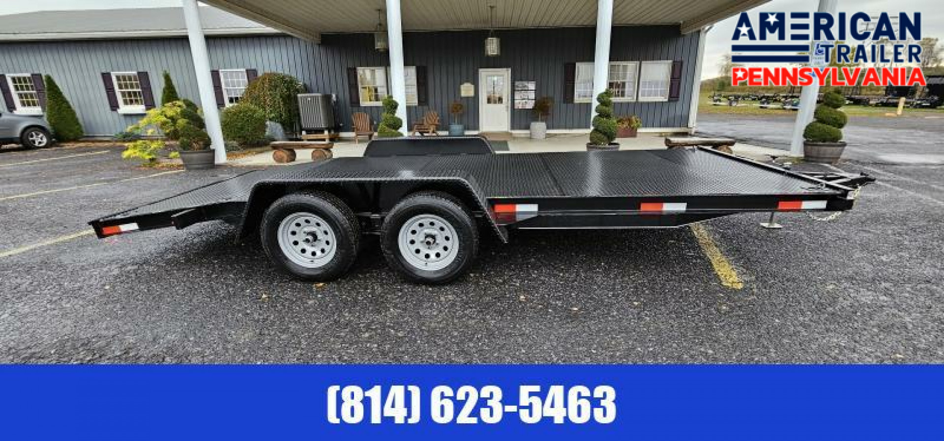 New Quality Trailers Gen Duty Diamond Deck Car Hauler / 18' / 7k GVWR