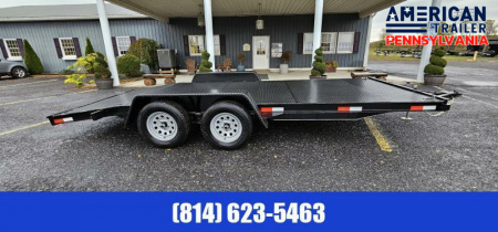 New Quality Trailers Gen Duty Diamond Deck Car Hauler / 18' / 7k GVWR
