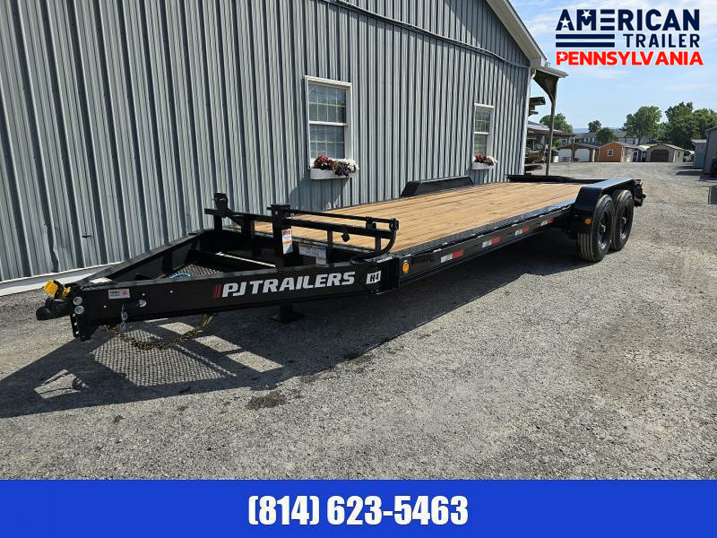 New PJ Pro-Beam Equipment Trailer / 16K GVWR / 83"x22'