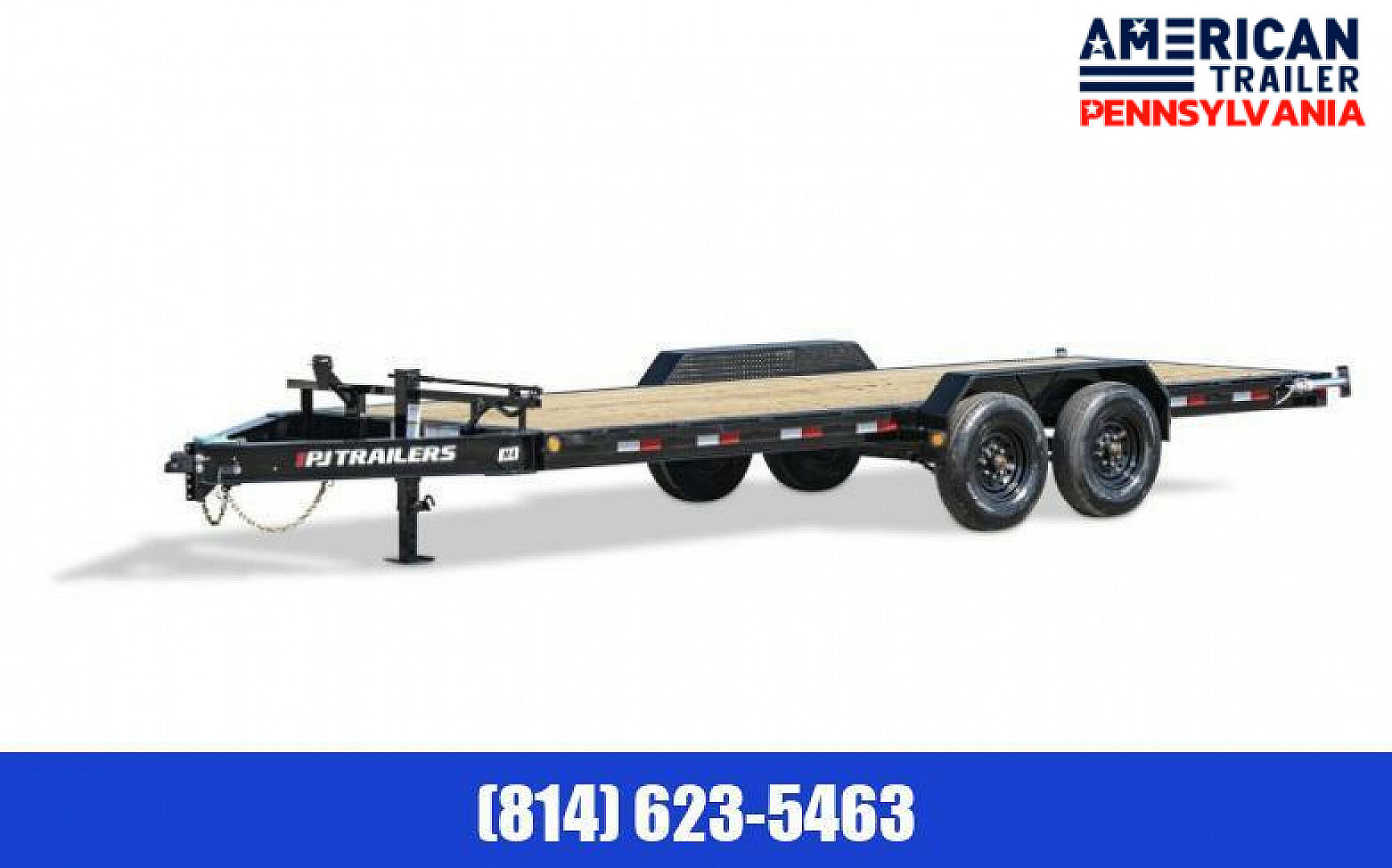 New PJ Pro-Beam Equipment Trailer / 16K GVWR / 83"x22'