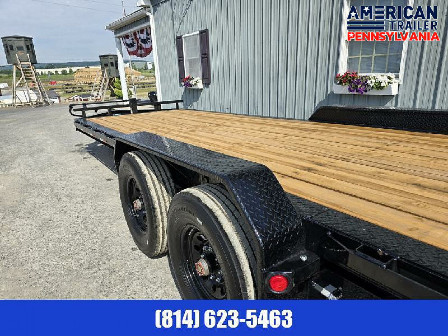New PJ Pro-Beam Equipment Trailer / 16K GVWR / 83"x22'