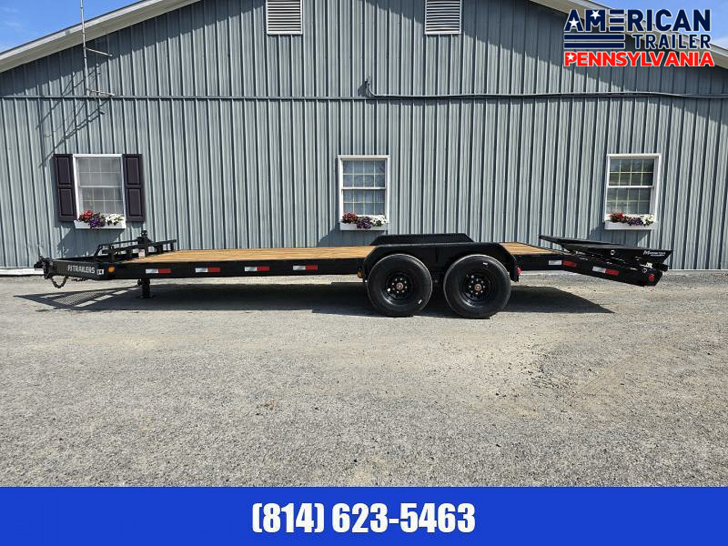 New PJ Pro-Beam Equipment Trailer / 16K GVWR / 83"x22'