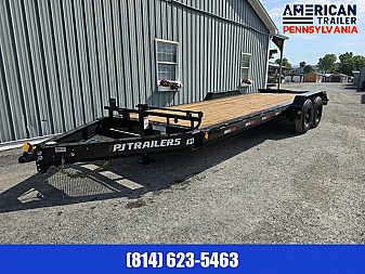 New PJ Pro-Beam Equipment Trailer / 16K GVWR / 83 x22'