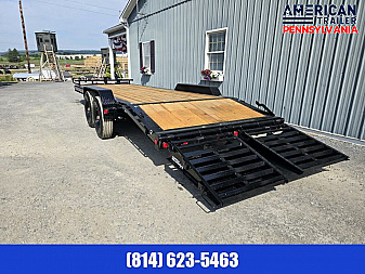 New PJ Pro-Beam Equipment Trailer / 16K GVWR / 83"x22'