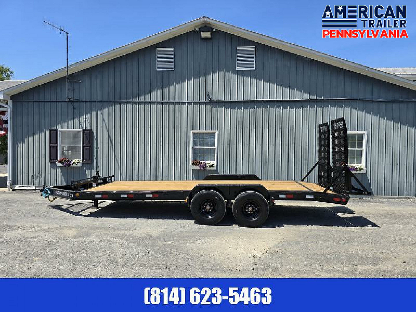 New PJ Pro-Beam Equipment Trailer / 16K GVWR / 83"x20'