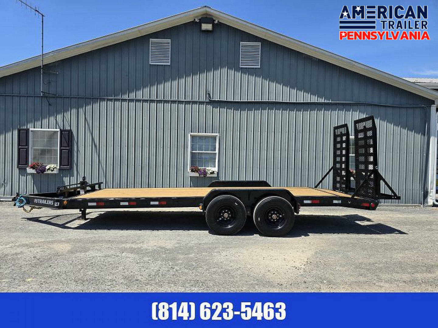 New PJ Pro-Beam Equipment Trailer / 16K GVWR / 83"x20'