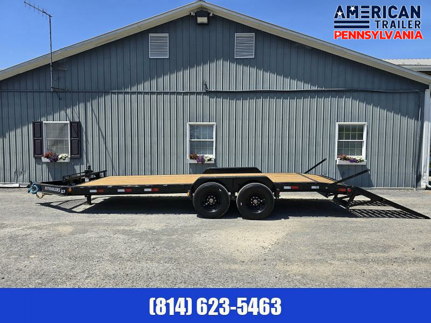 New PJ Pro-Beam Equipment Trailer / 16K GVWR / 83"x20'