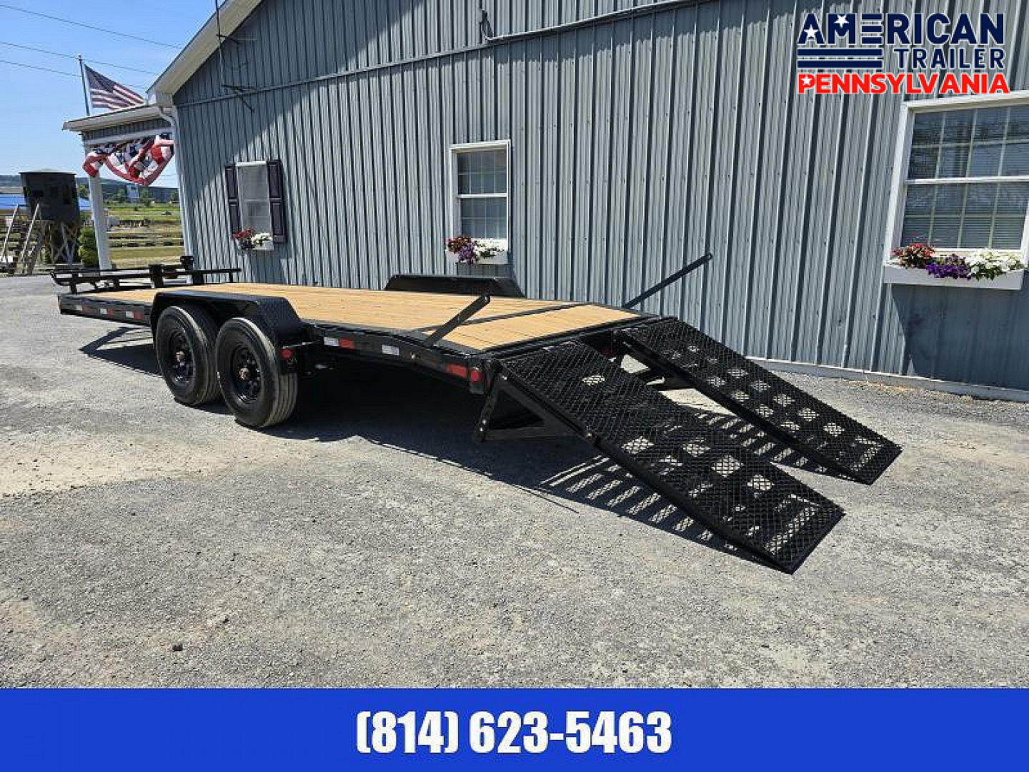 New PJ Pro-Beam Equipment Trailer / 16K GVWR / 83"x20'