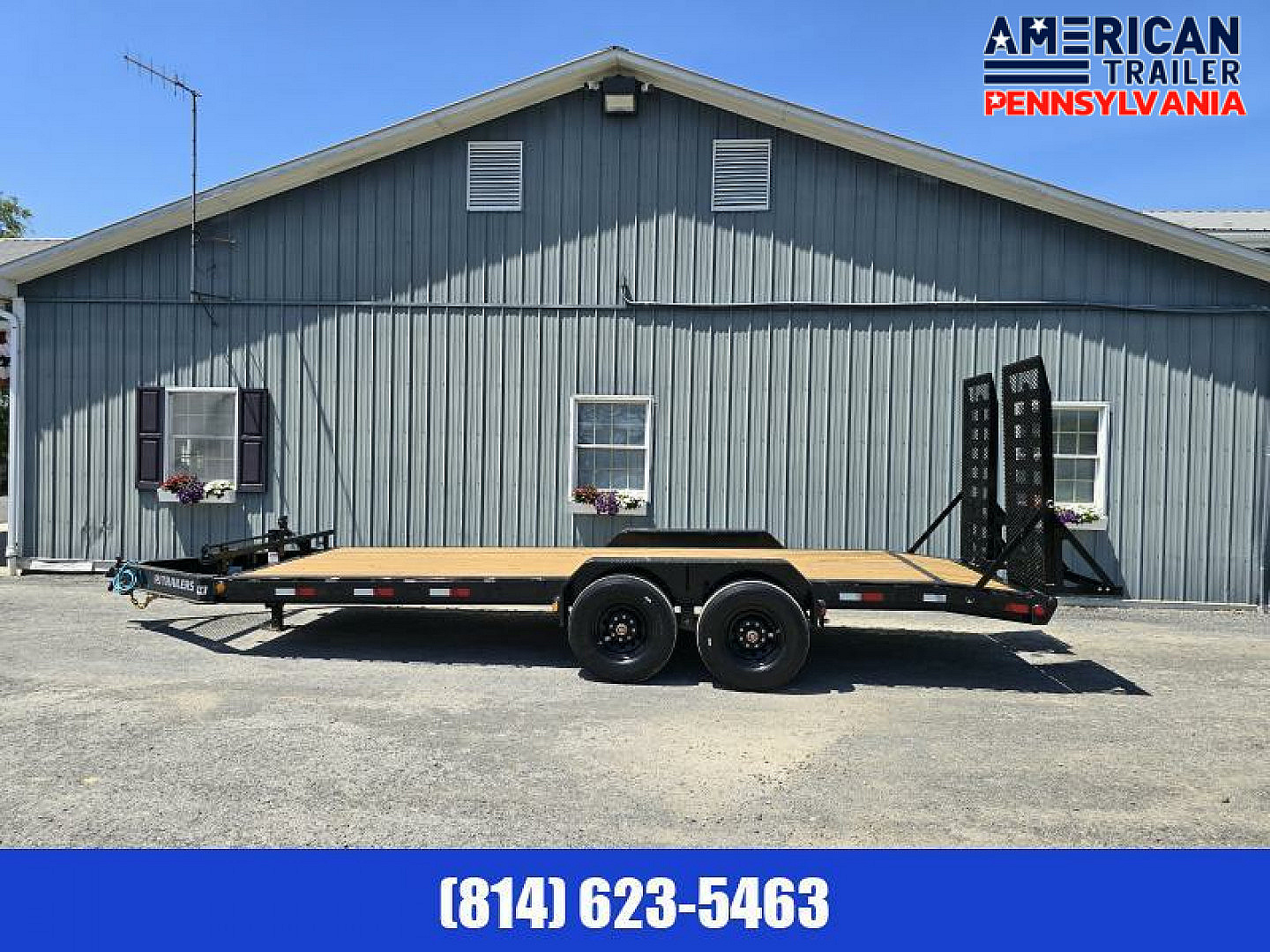 New PJ Pro-Beam Equipment Trailer / 16K GVWR / 83"x20'