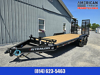 New PJ Pro-Beam Equipment Trailer / 16K GVWR / 83"x20'