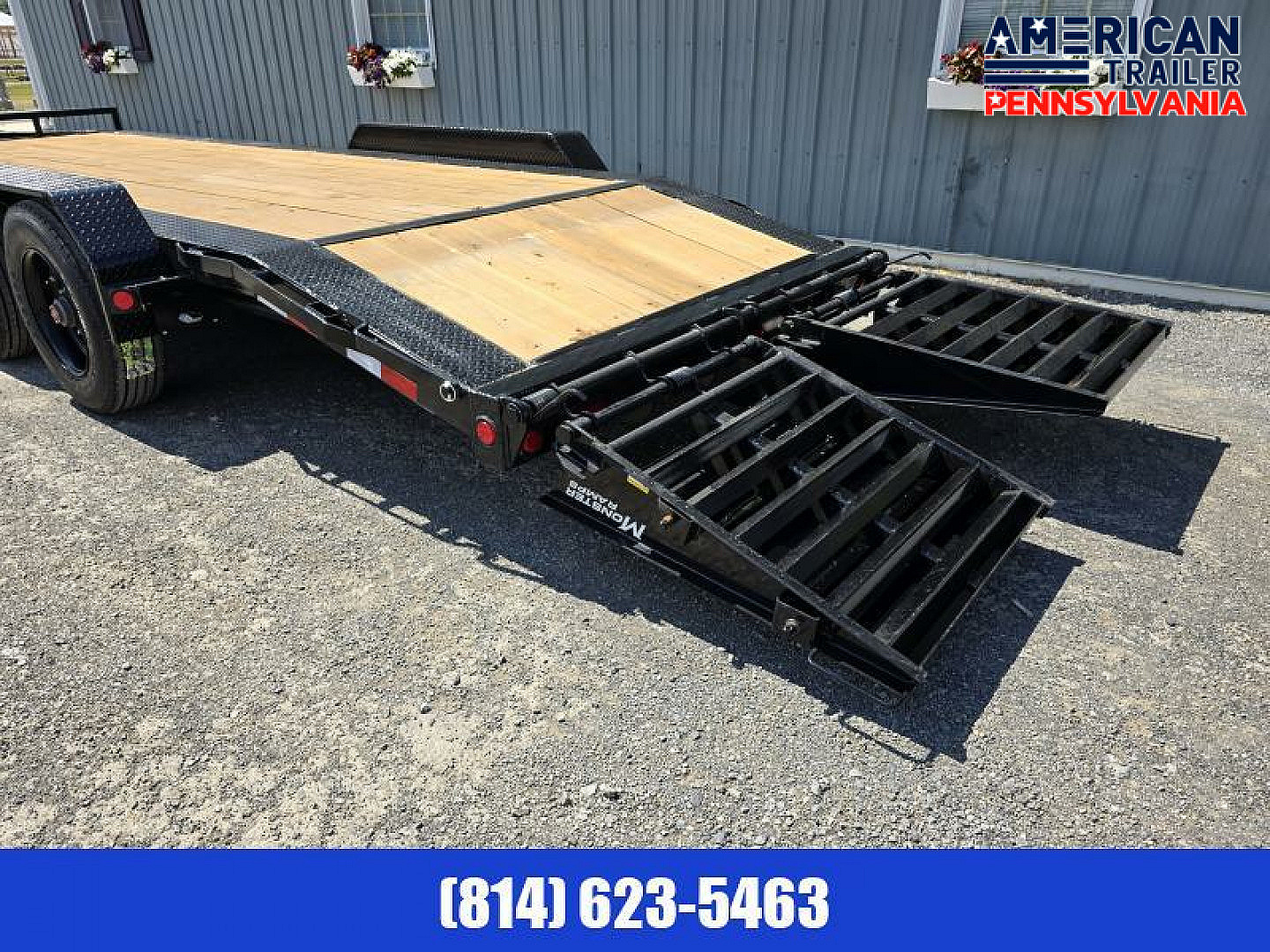 New PJ 10" Pro-Beam Equipment Trailer / 22.5K GVWR / 83"x 20'