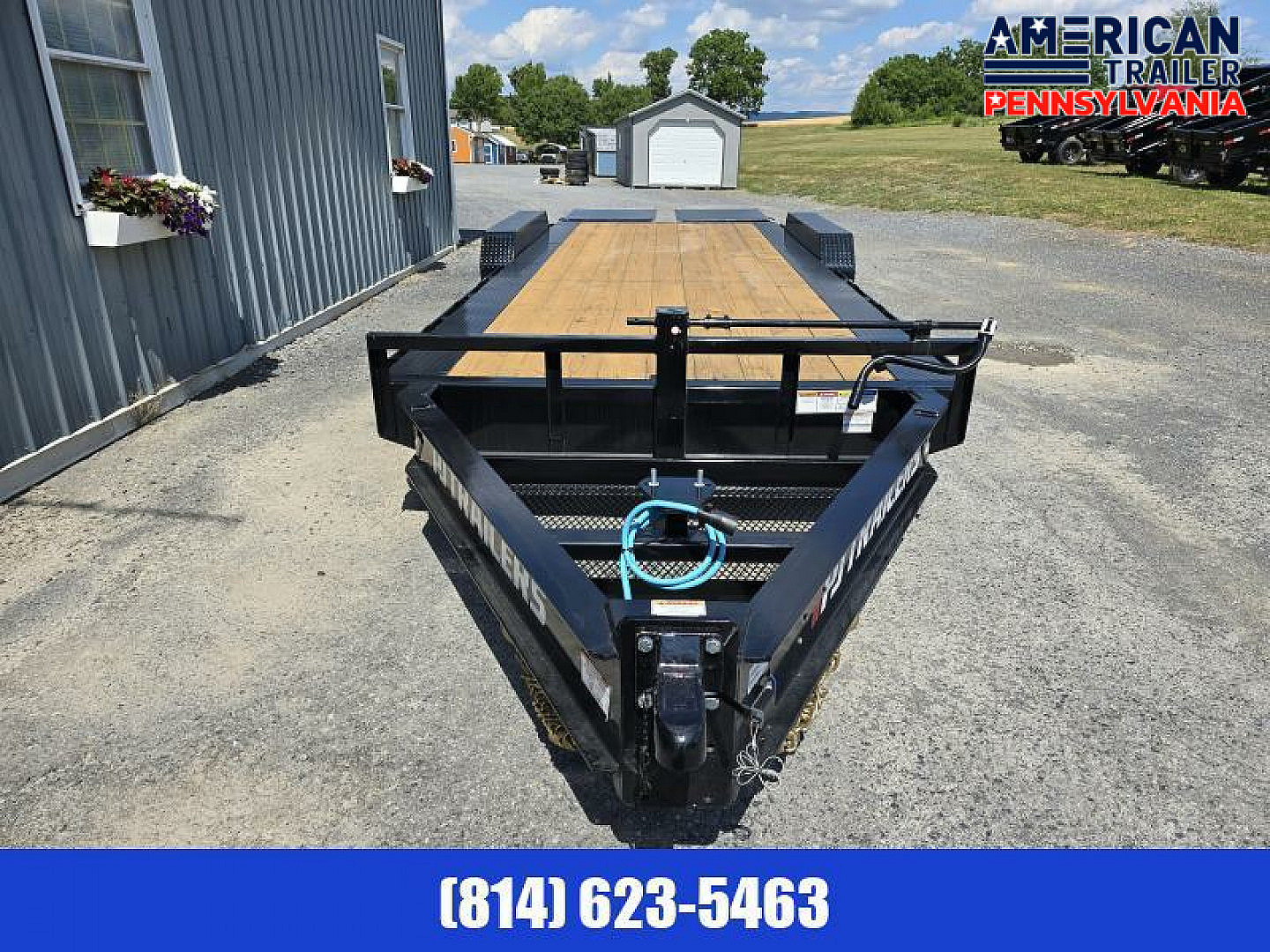 New PJ 10" Pro-Beam Equipment Trailer / 22.5K GVWR / 83"x 20'
