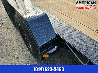 New PJ 10" Pro-Beam Equipment Trailer / 22.5K GVWR / 83"x 20'