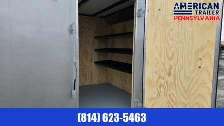 New Car Mate Enclosed Cargo Trailer / 7000 GVWR / 7'x18'