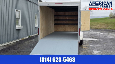 New Car Mate Enclosed Cargo Trailer / 7000 GVWR / 7'x18'