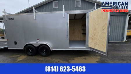 New Car Mate Enclosed Cargo Trailer / 7000 GVWR / 7'x18'