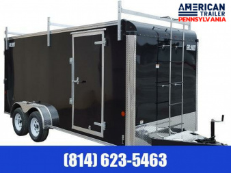 New Car Mate Enclosed Cargo Trailer / 7000 GVWR / 7'x18'