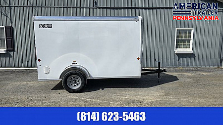 New Car Mate Enclosed Cargo Trailer / 2990 GVWR / 5x10 V-Sport