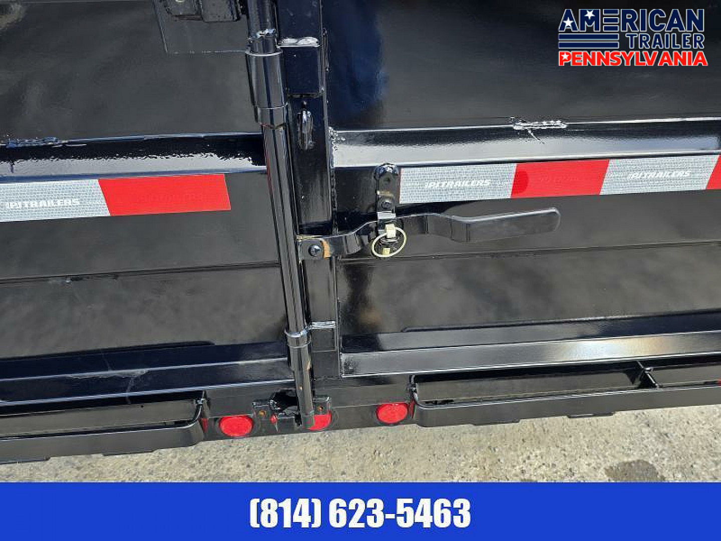 New PJ 83" Low Pro Dump Trailer / 14K GVWR / 83x14 / Tarp / Ramps