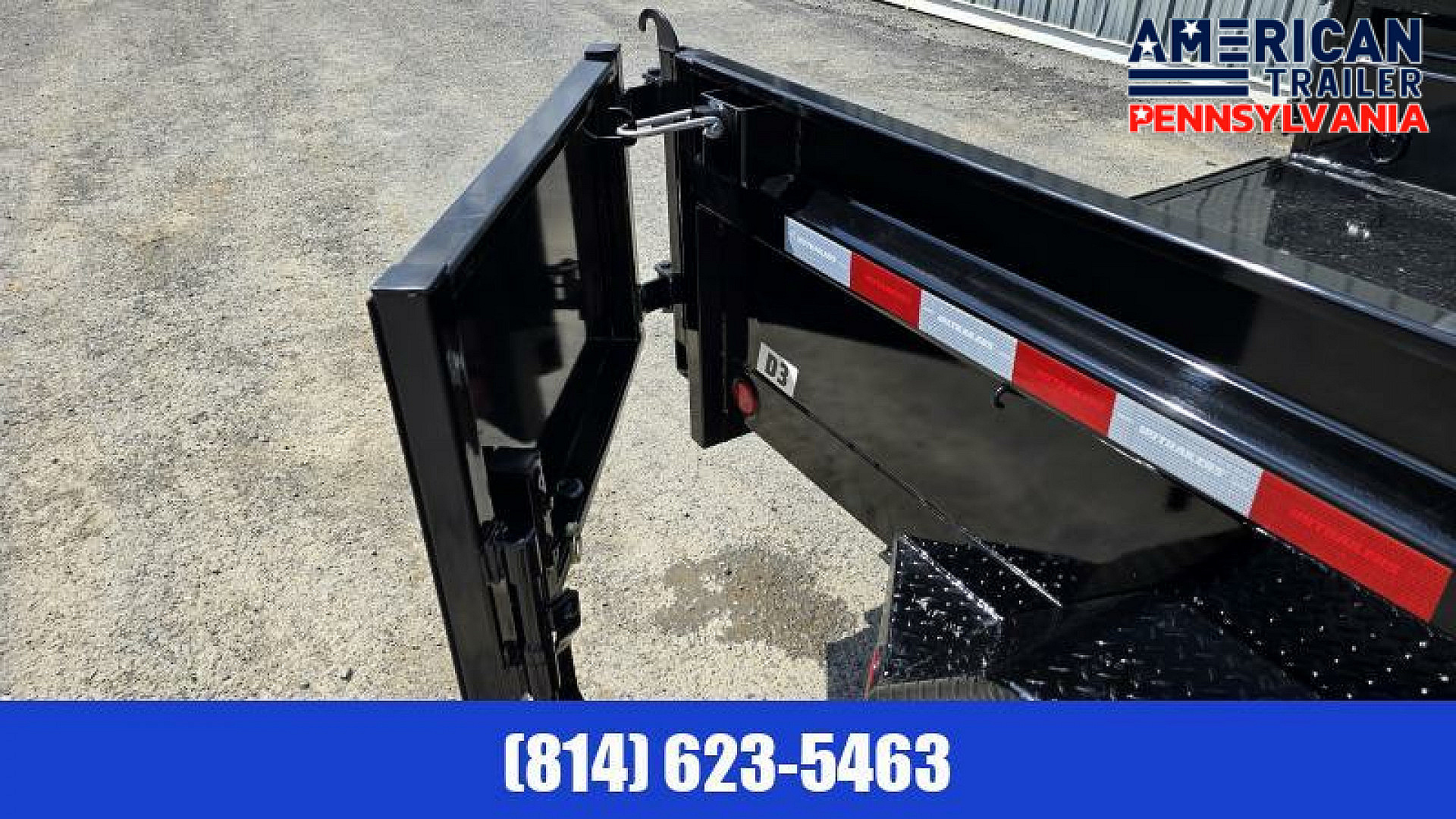 New PJ 72" Tandem Axle Dump / 9.8K GVWR / 72"x12'