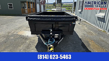 New PJ 72" Tandem Axle Dump / 9.8K GVWR / 72"x12'