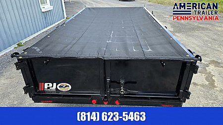 New PJ 72" Tandem Axle Dump / 9.8K GVWR / 72"x12'