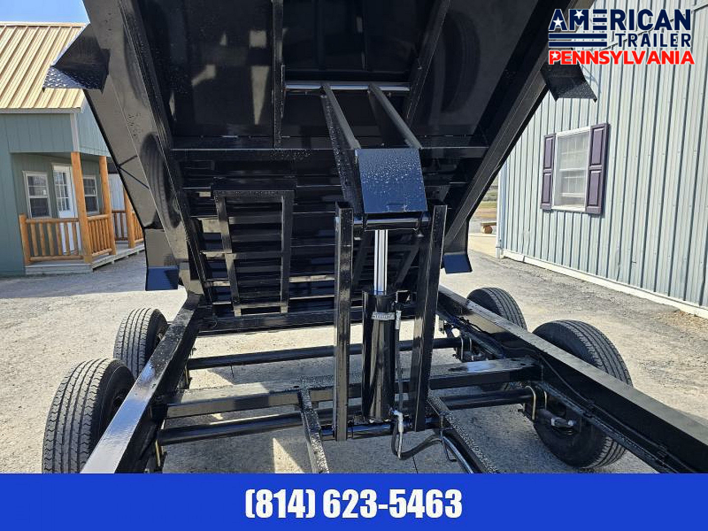 New PJ 83" Low Pro Dump Trailer / 14K GVWR / 83x16