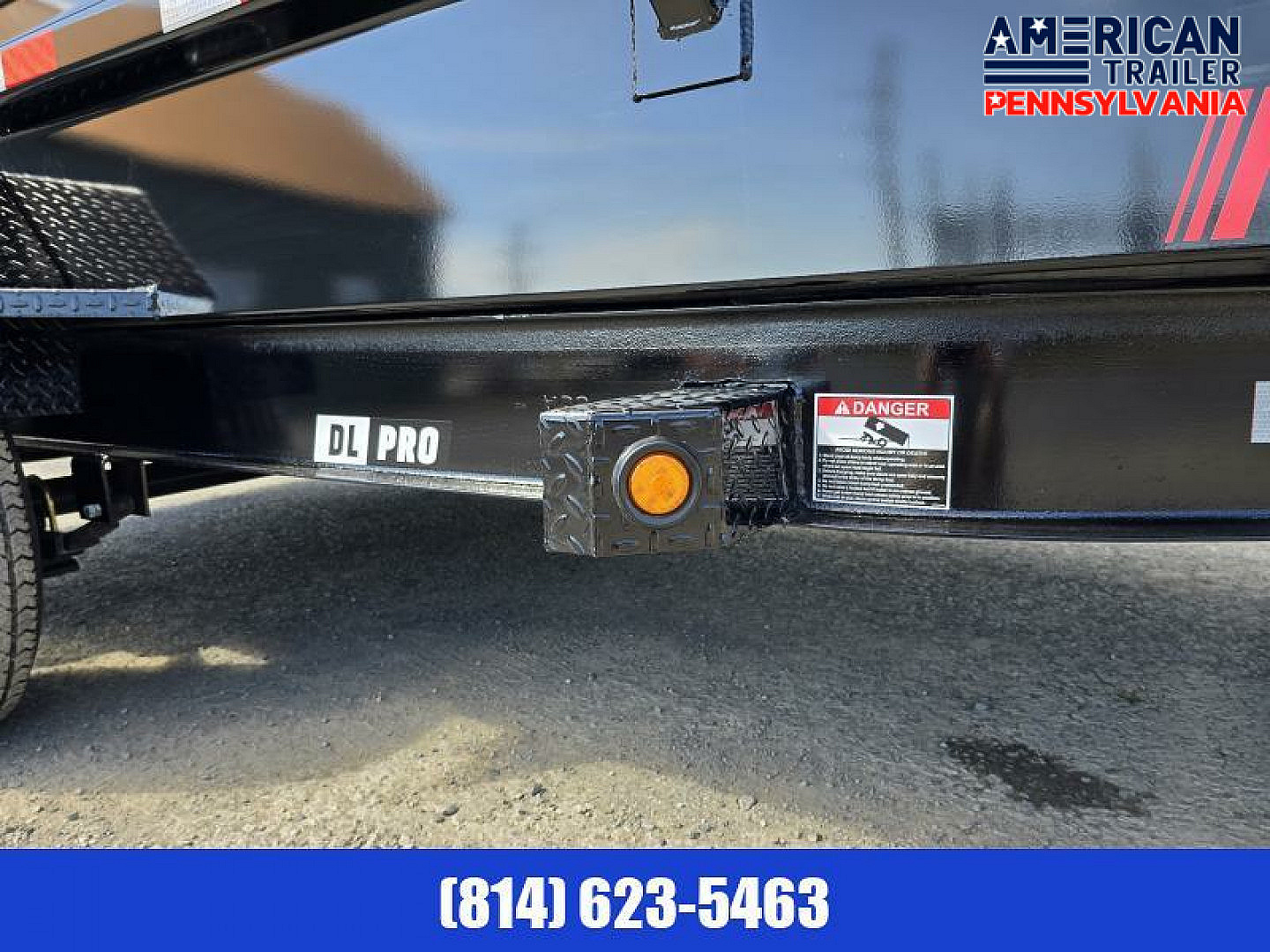 New PJ 83" Low Pro Dump Trailer / 14K GVWR / 83x16