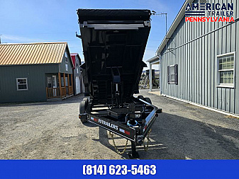 New PJ 83" Low Pro Dump Trailer / 14K GVWR / 83x16