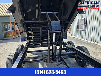 New PJ 83" Low Pro Dump Trailer / 14K GVWR / 83x16