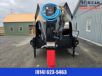 New PJ Low Pro Flatdeck Dually Gooseneck Trailer / 25K GVWR / 30'