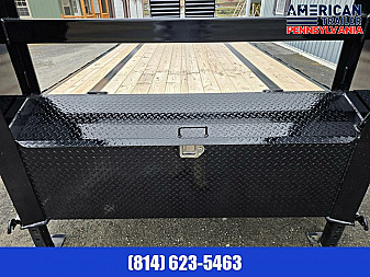 New PJ Low Pro Flatdeck Dually Gooseneck Trailer / 25K GVWR / 30'
