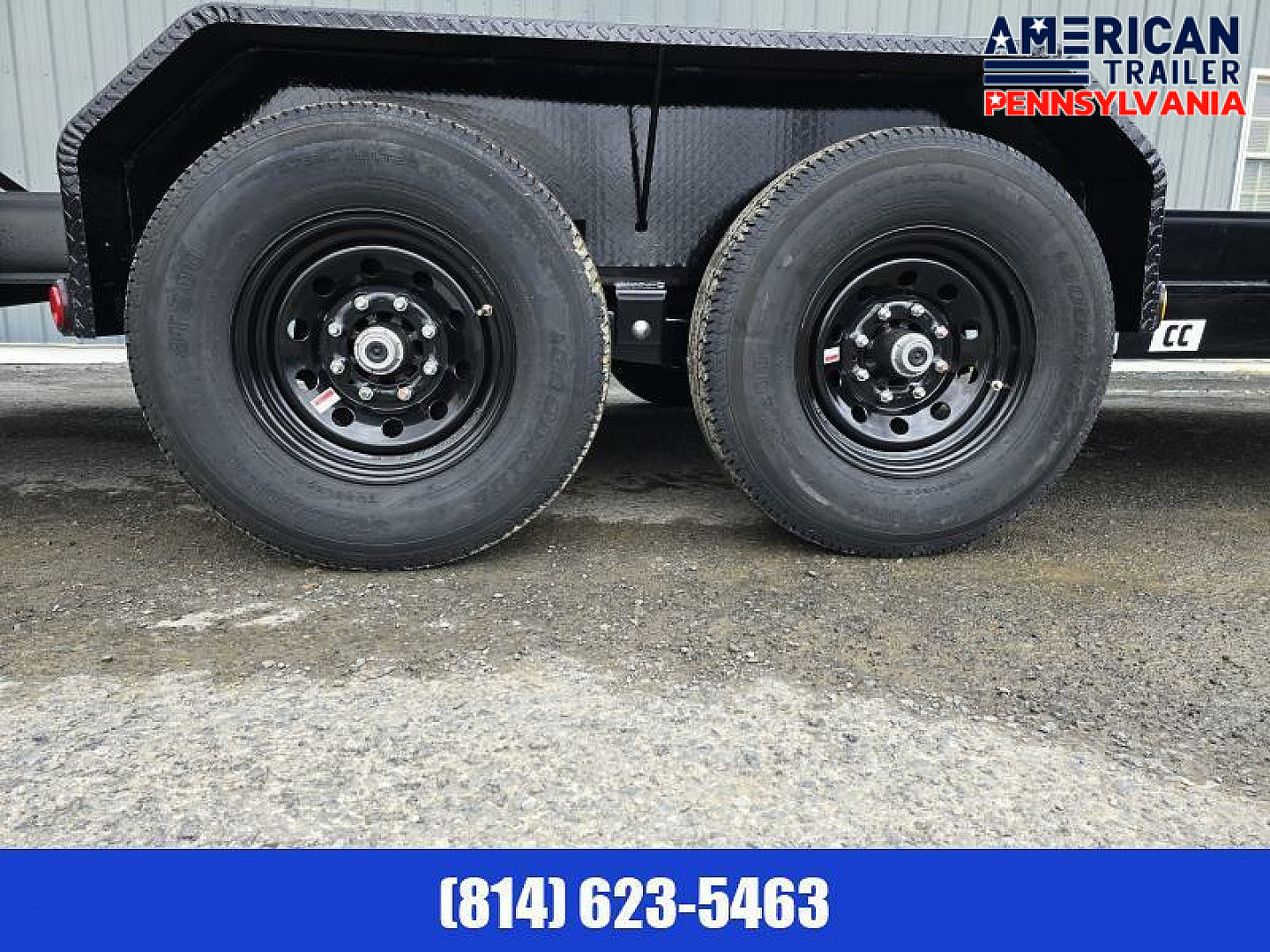 New PJ 6" Channel Equipment / Car / Racing Trailer / 14K GVWR / 20'