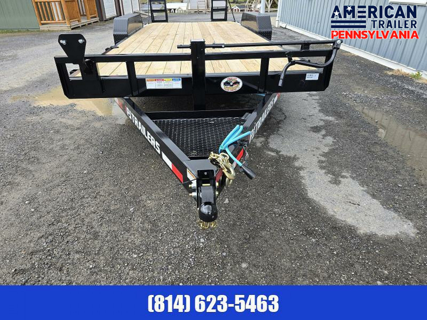 New PJ 6" Channel Equipment / Car / Racing Trailer / 14K GVWR / 18'
