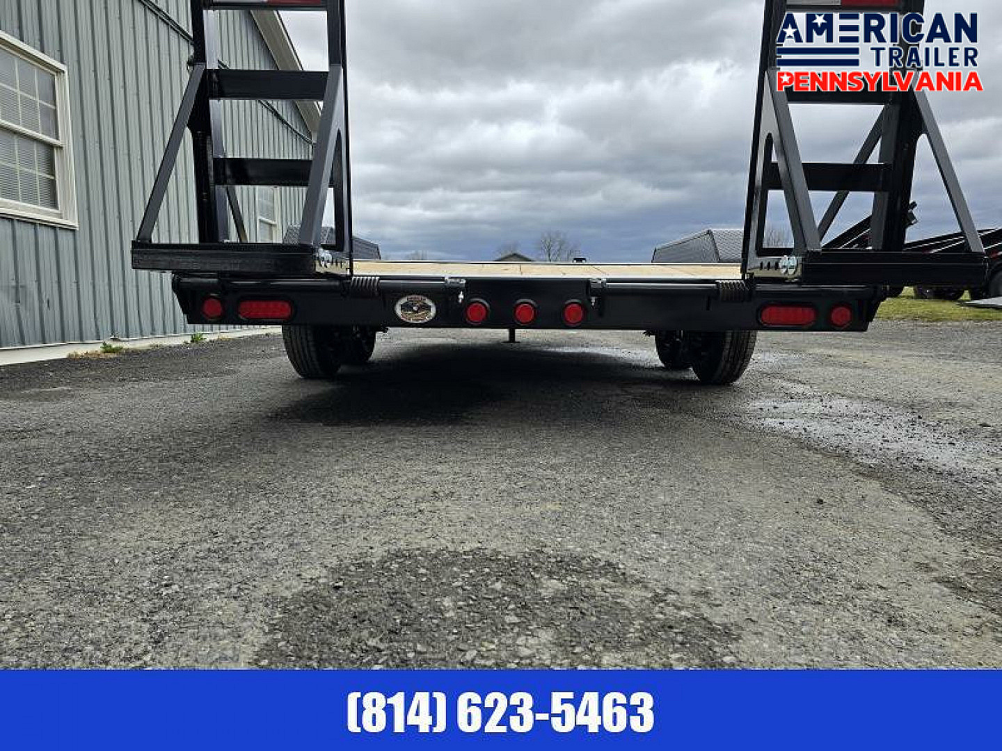 New PJ 6" Channel Equipment / Car / Racing Trailer / 14K GVWR / 18'