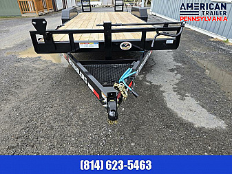 New PJ 6" Channel Equipment / Car / Racing Trailer / 14K GVWR / 18'