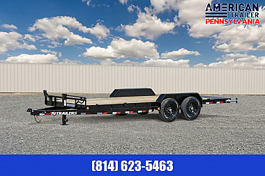 New PJ 6" Channel Equipment / Car / Racing Trailer / 14K GVWR / 18'