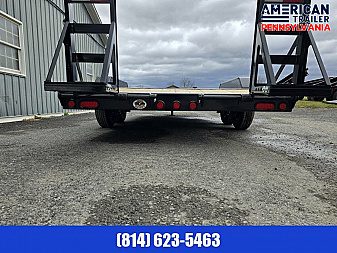 New PJ 6" Channel Equipment / Car / Racing Trailer / 14K GVWR / 18'