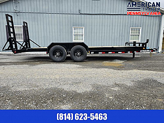 New PJ 6" Channel Equipment / Car / Racing Trailer / 14K GVWR / 18'