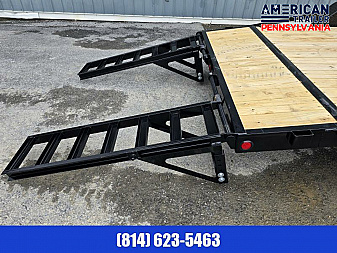 New PJ 6" Channel Equipment / Car / Racing Trailer / 14K GVWR / 18'