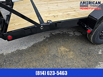 New PJ 6" Channel Equipment / Car / Racing Trailer / 14K GVWR / 18'