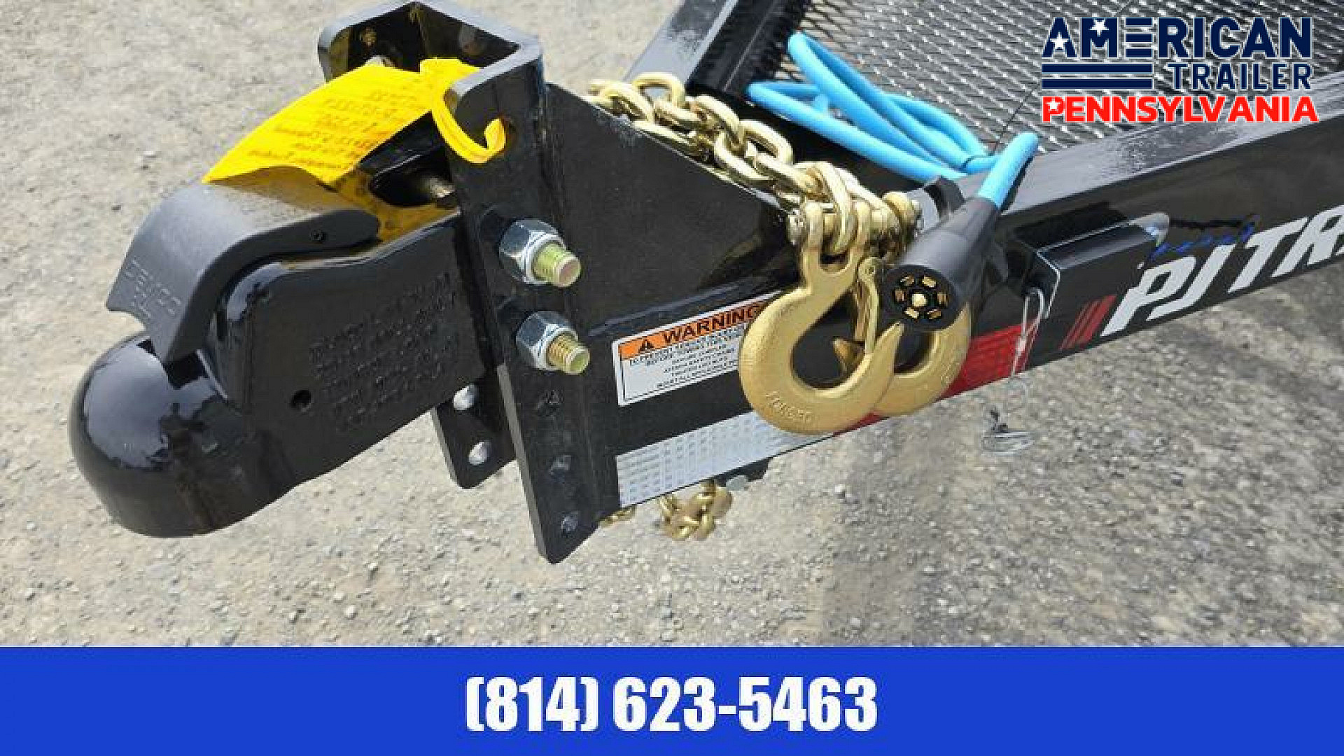 New PJ HD Equipment Tilt 6" Channel / 16K GVWR / 22'
