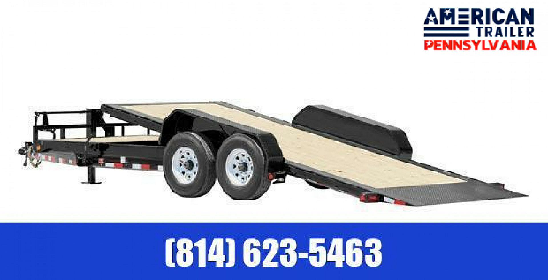 New PJ HD Equipment Tilt 6" Channel / 16K GVWR / 22'