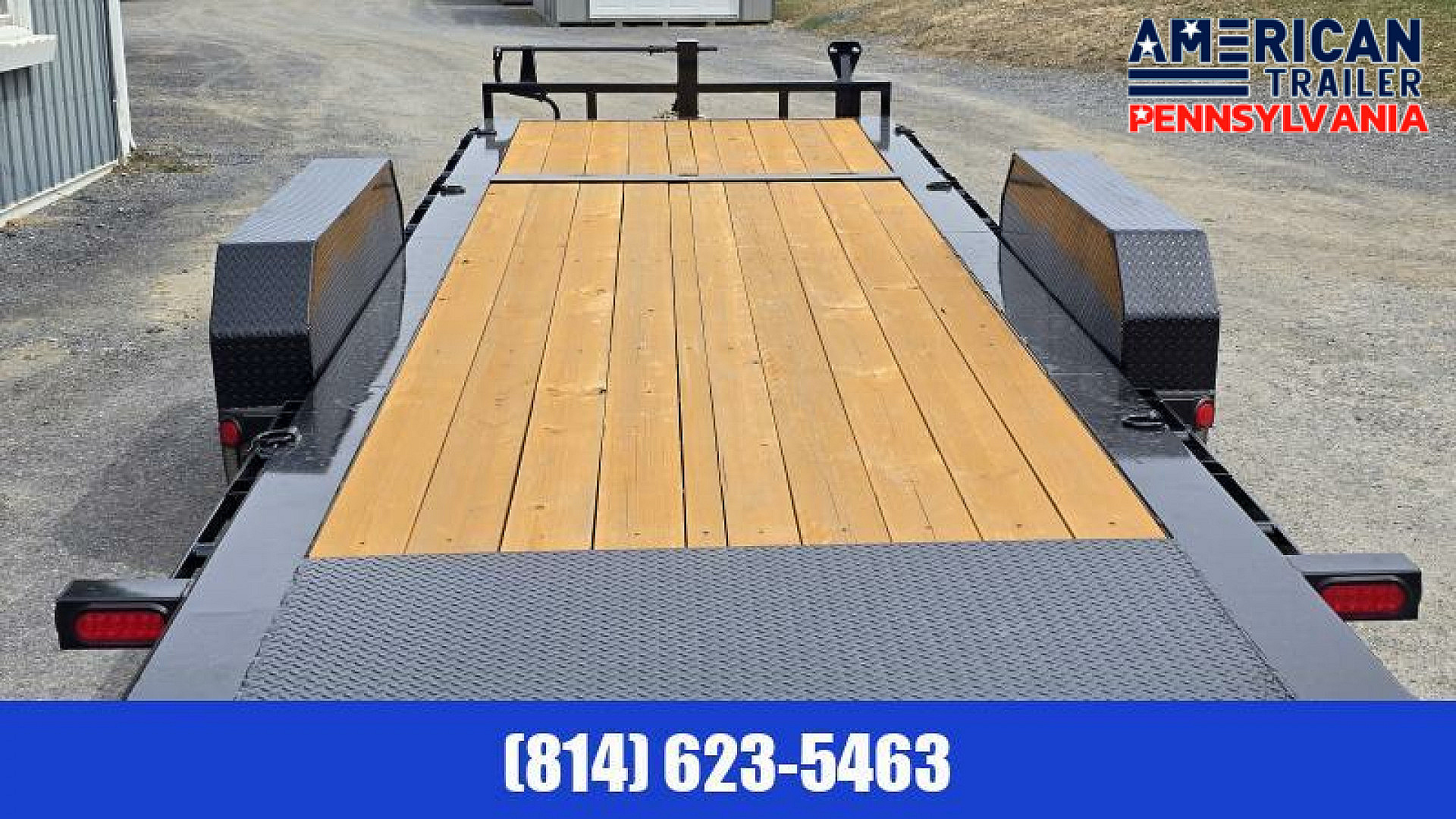 New PJ HD Equipment Tilt 6" Channel / 16K GVWR / 22'