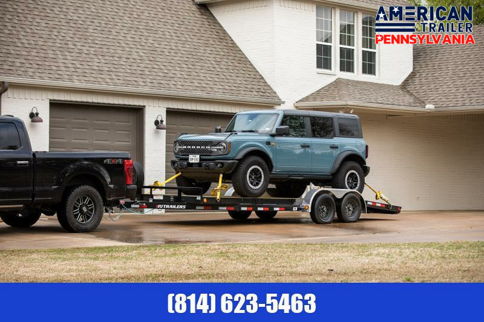 New PJ 5" Channel Car Hauler / 7K GVWR / 18'