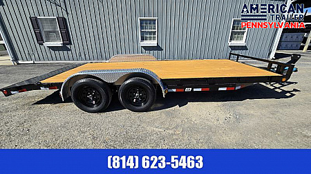 New PJ 5  Channel Car Hauler / 7K GVWR / 18'